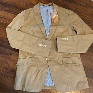 NWT PJ Paul Jones Men's Cotton Twill Blazer Casual Slim Fit S